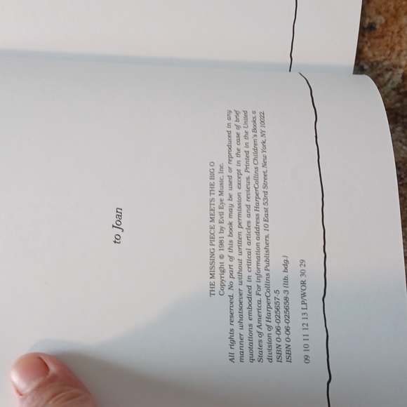 THE MISSING PIECE MEETS THE BIG O - Shel Silverstein - Picture 9 of 9